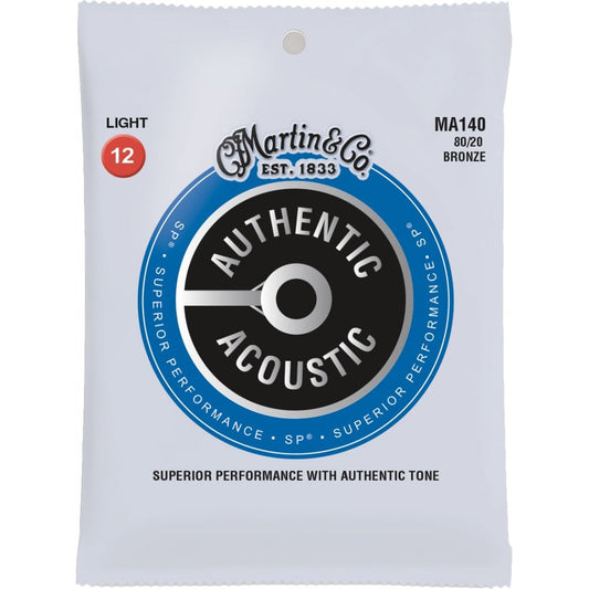 Martin MA140 Authentic Acoustic SP 80/20 Bronze, Light, 12-54