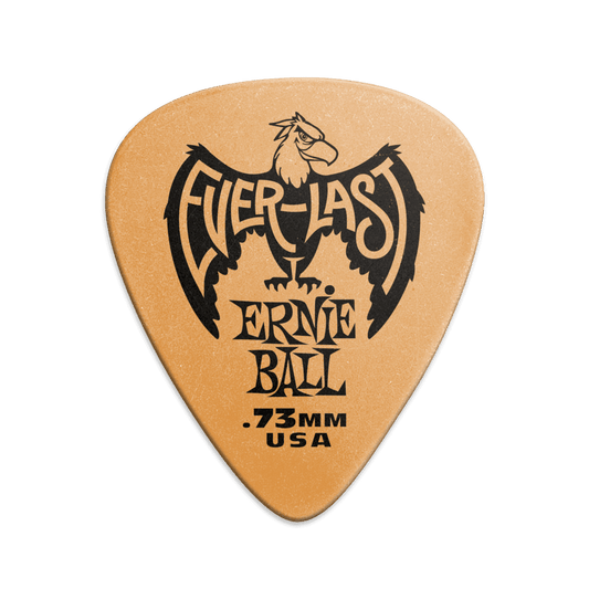 Ernie Ball 9190 Everlast 0.73mm Picks, 12 Pack