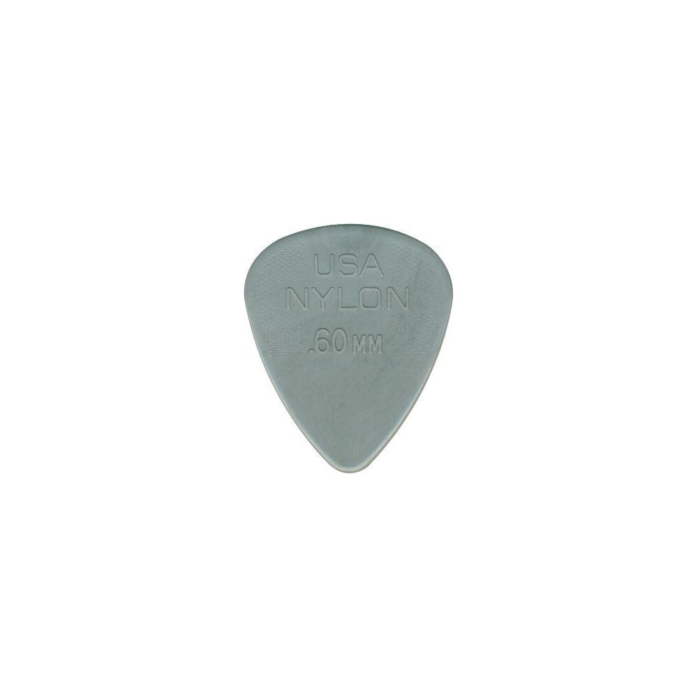 Dunlop Nylon Standard Guitar Picks 0.60mm, 12 Pack