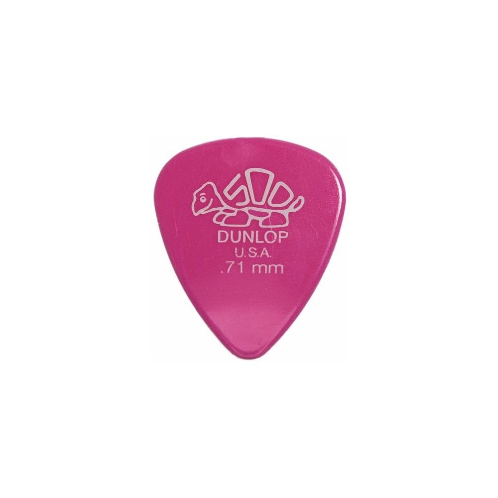 Dunlop Delrin 500 Standard Guitar Picks 0.71mm, 12 Pack