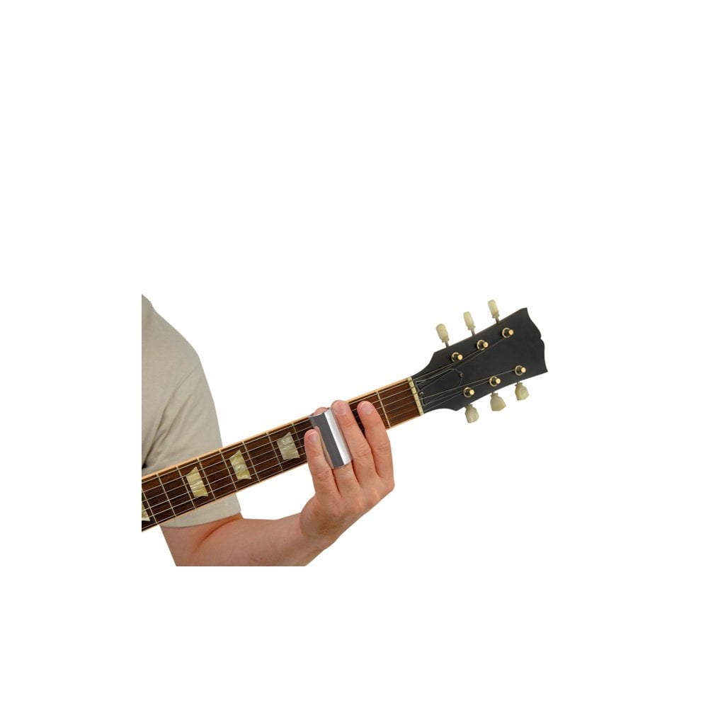 D'Addario Chrome-Plated Brass Guitar Slide, Small