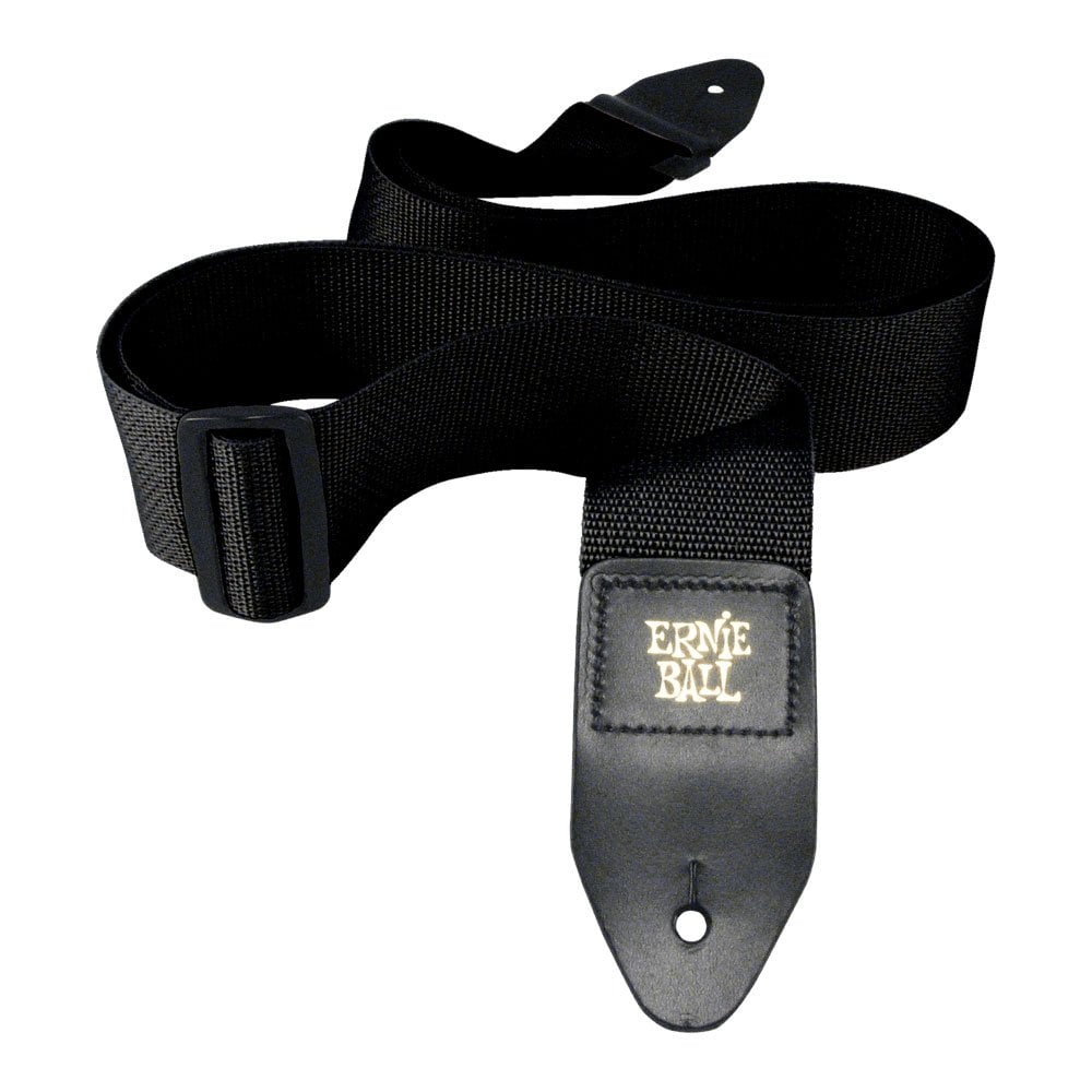 Ernie Ball 4037 Polypro Guitar Strap, Black