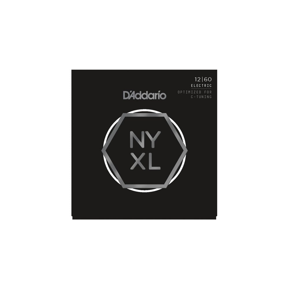 D'addario NYXL1260 Nickel Wound Electric Guitar Strings, Extra Heavy, 12-60