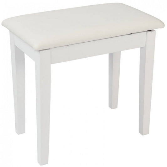 Kinsman KPB01WH Piano Bench White