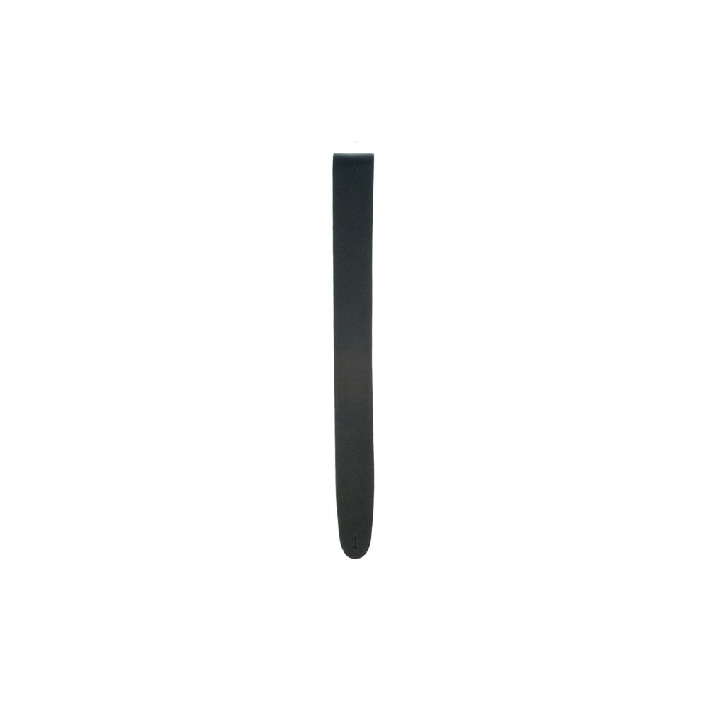 D'Addario 2.5" Classic Leather Guitar Strap, Black