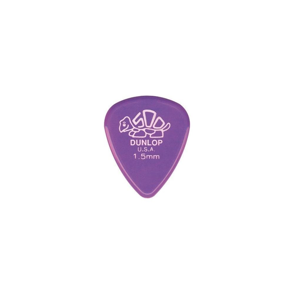 Dunlop Delrin 500 Standard Guitar Picks 1.50mm, 12 Pack