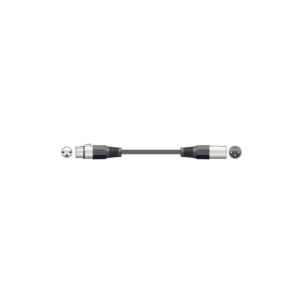 Chord XLR - XLR Microphone Cable 6m