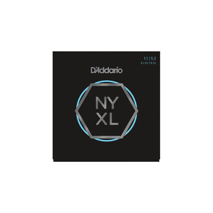 D'Addario NYXL1152 Nickel Wound, Medium Top / Heavy Bottom, 11-52