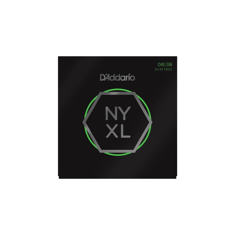 D'Addario NYXL0838 Nickel Wound, Extra Super Light, 08-38