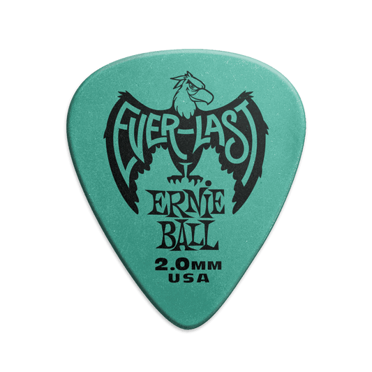 Ernie Ball 9196 Everlast 2mm Picks, 12 Pack