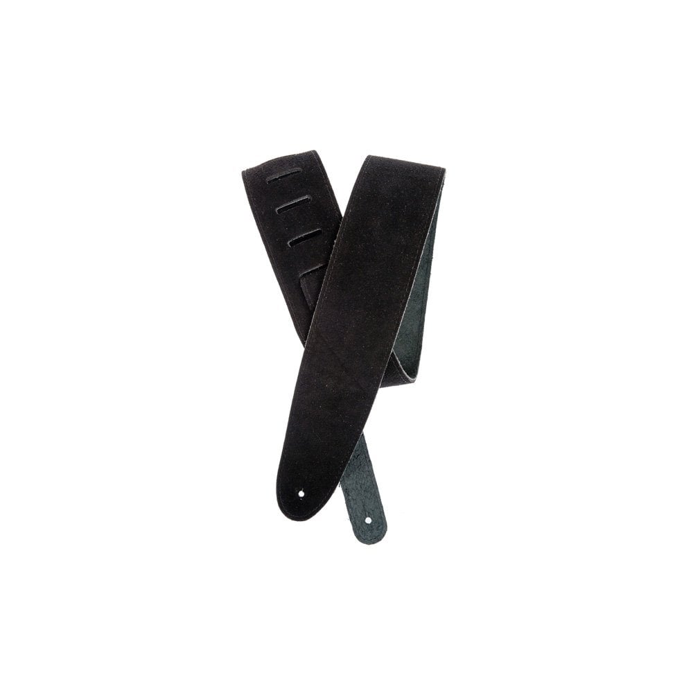 D'Addario Suede Guitar Strap, Black