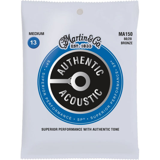 Martin MA150 Authentic Acoustic SP 80/20 Bronze, Medium, 13-56