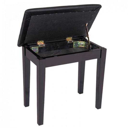 Kinsman KPB01 Piano Bench with Storage, Brown