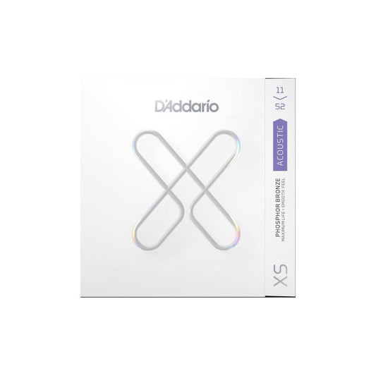D'addario XSAPB1152 Custom Light 11-52 Phosphor Bronze Acoustic Guitar Strings