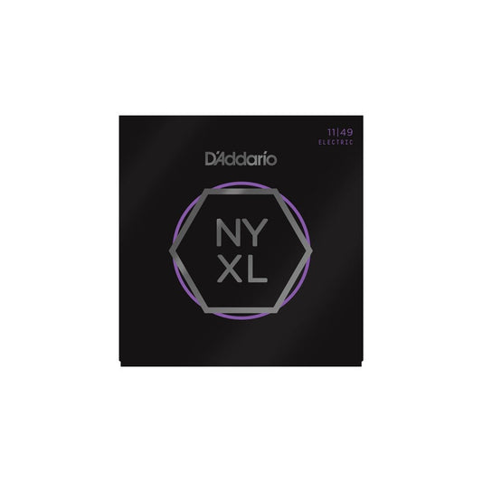D'Addario NYXL1149 Nickel Wound Electric Guitar Strings, Medium, 11-49