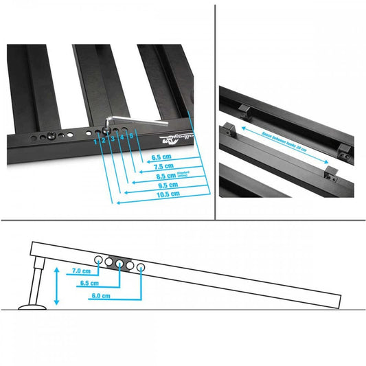 Palmer Pedalbay 60 Lightweight Adjustable Pedalboard