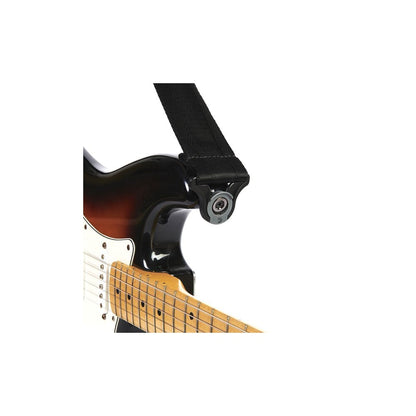D'Addario Auto Lock Guitar Strap, Black