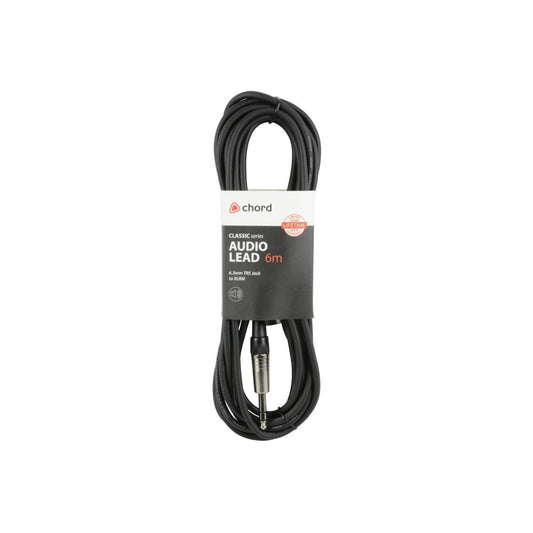 Classic Audio Leads 6.3mm TRS Jack Plug - XLR Male