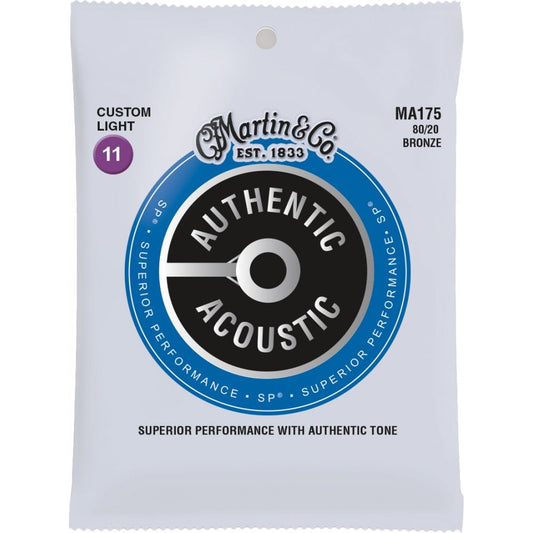 Martin MA175 Authentic Acoustic SP 80/20 Bronze, Custom Light, 11-52