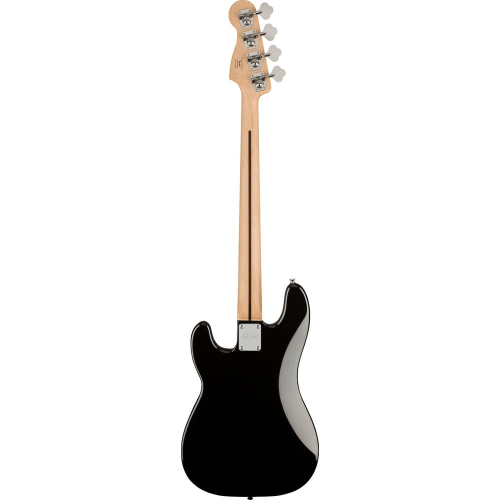Squier Affinity Series Precision Bass PJ Pack with Rumble 15 Amplifier, Maple Neck, Black
