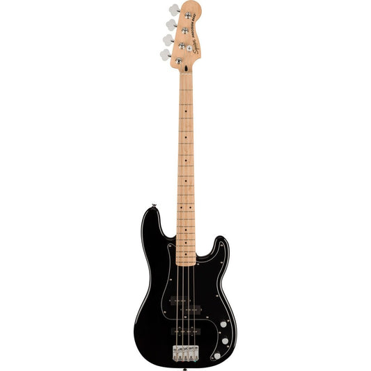 Squier Affinity Series Precision Bass PJ Pack with Rumble 15 Amplifier, Maple Neck, Black