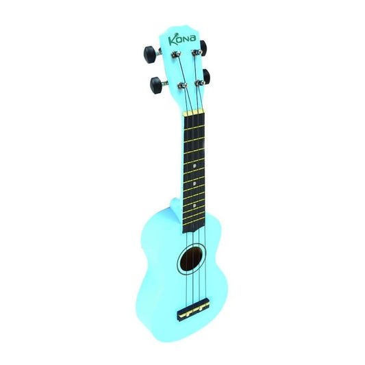 Kona Soprano Ukulele, Light Blue