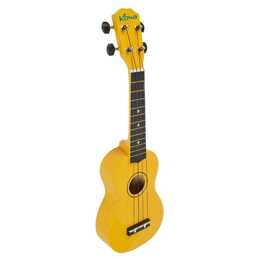 Kona Soprano Ukulele, Yellow