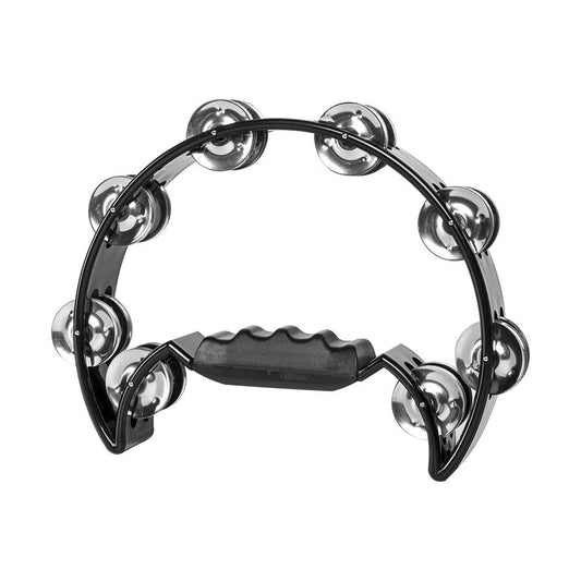 Stagg TAB-2BK Tambourine 16 Jingle, Black