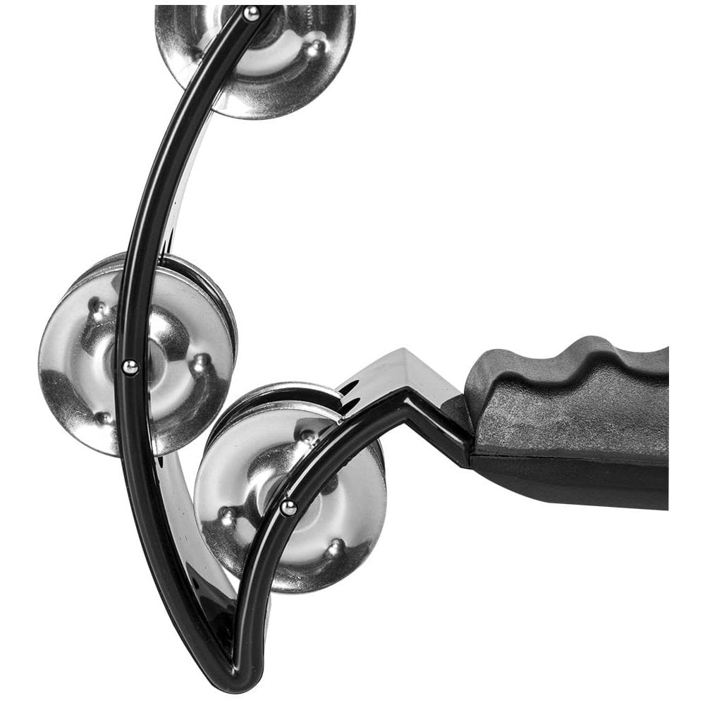 Stagg TAB-2BK Tambourine 16 Jingle, Black