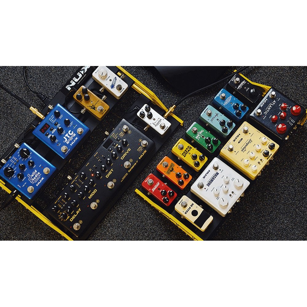 NU-X Bumblebee Pedalboard, Large