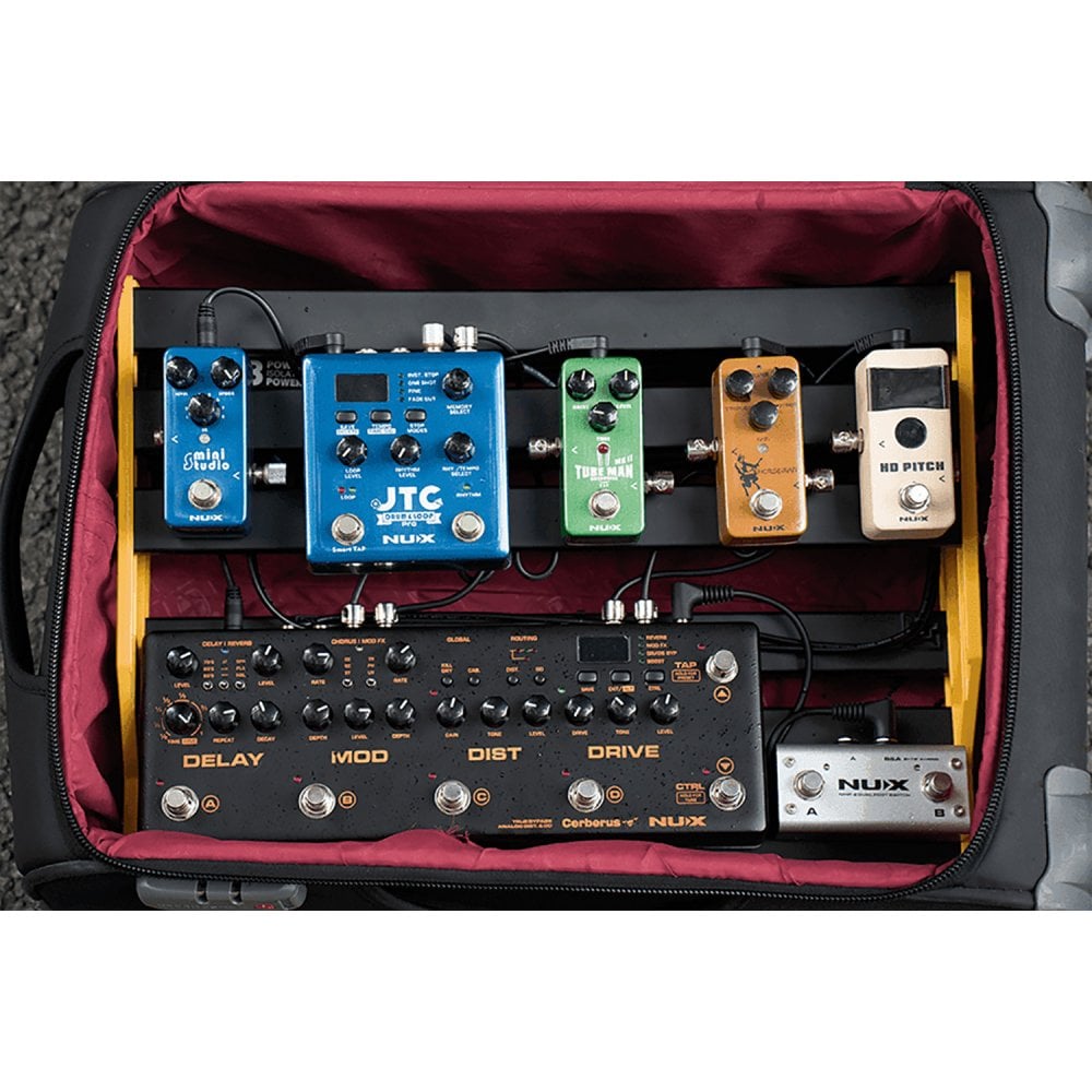 NU-X Bumblebee Pedalboard, Large