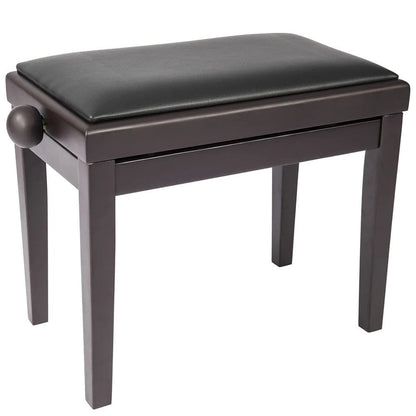Kinsman KPB03BRN Adjustable Piano Bench, Satin Rosewood