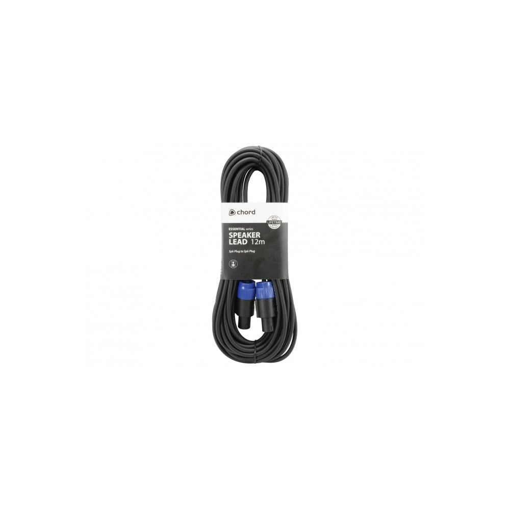 Chord Essential Speaker Leads Speaker Plug to Speaker Plug