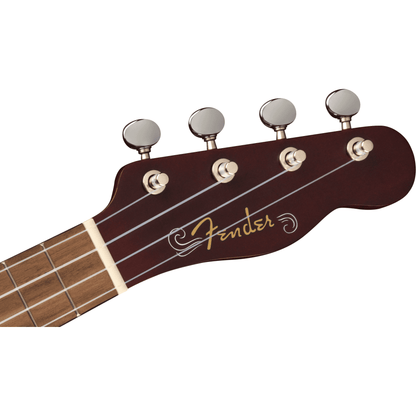 Fender Venice Soprano Ukulele, 2-Tone Sunburst