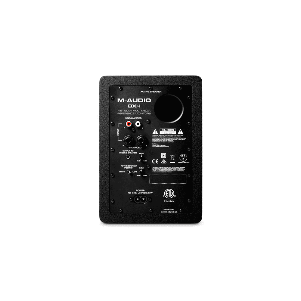 M-Audio BX4 120-Watt Multimedia Reference Monitors, Pair