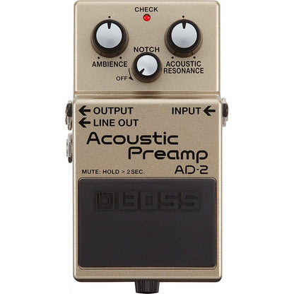 Boss AD-2 Acoustic Preamp Simulator Pedal