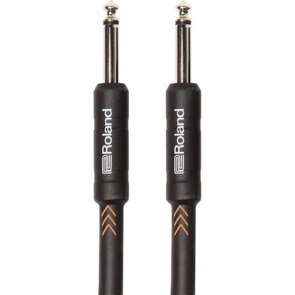 Roland, Straight 1/4-inch, 10 ft./3 m Length, Black Series Instrument Cable
