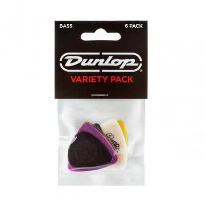 Dunlop PVP117 Bass Pick Variety 6 Pack