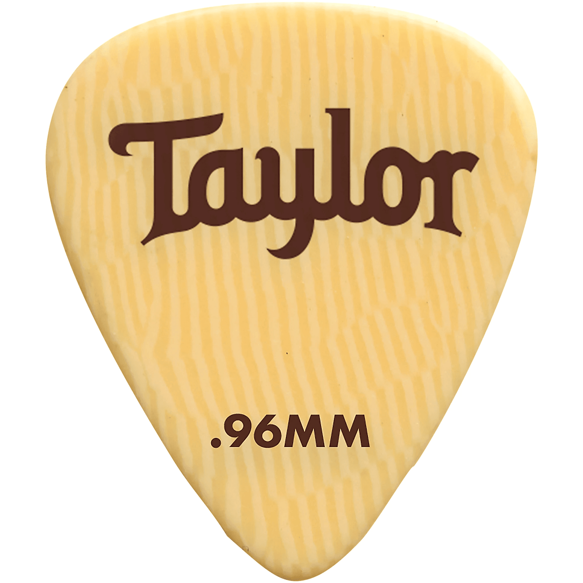 Taylor Premium DarkTone Ivoroid 351 Guitar Picks, 6-Pack 0.96MM