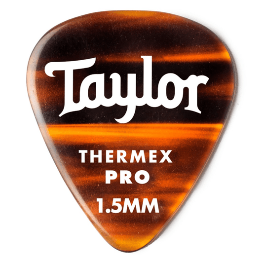 Taylor Premium 351 Thermex Pro Guitar Picks Tortoise Shell 1.50mm, 6-Pack