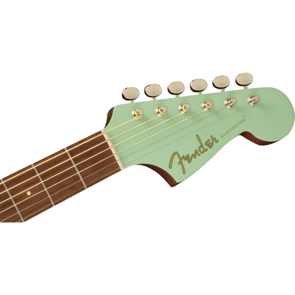 Fender Newporter Player Electro-Acoustic, Surf Green