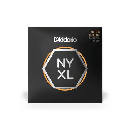 D'addario NYXL1046BT, Regular Light Balanced Tension Electric Guitar Strings, 10-46