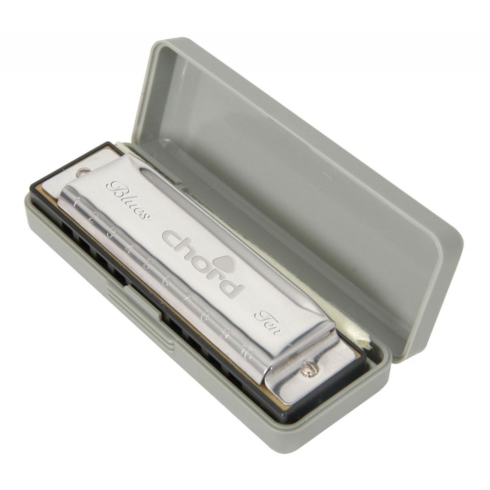 Chord Blues Ten Harmonica in D