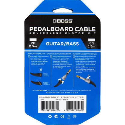 Boss BCK-2 Solderless Pedalboard Cable Kit