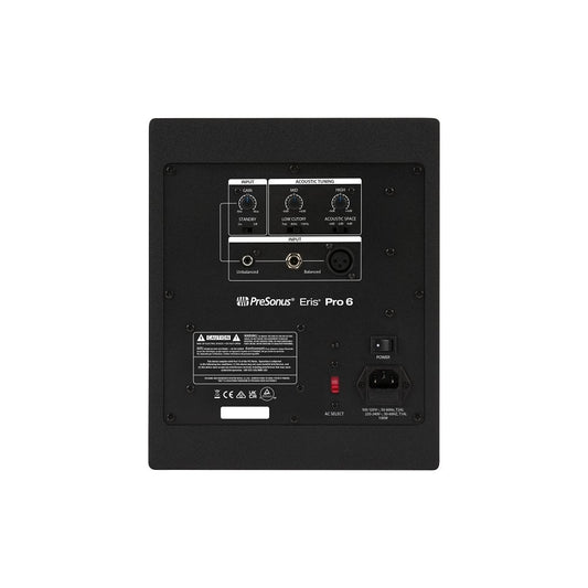 PreSonus Eris Pro 6 Active Studio Monitor, Single Speaker