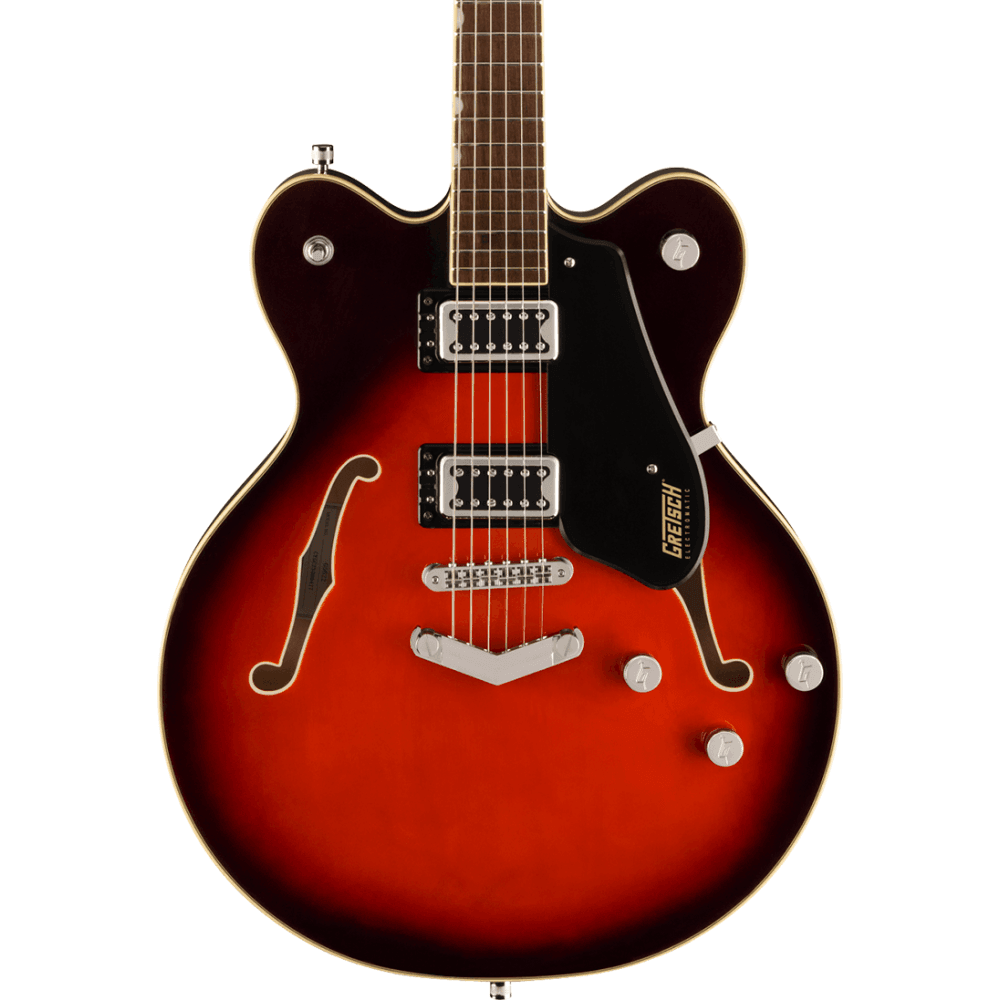 Gretsch G5622 Electromatic Center Block Double-Cut with V-Stoptail, Laurel Fingerboard, Claret Burst