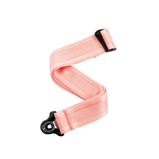 D'Addario 50BAL06 Auto Lock Guitar Strap, New Rose