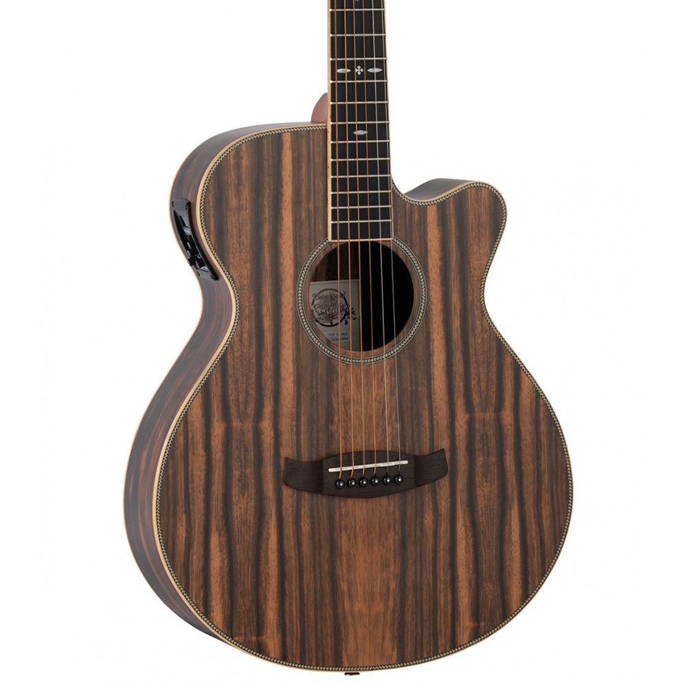 Tanglewood TRU4CEAE Electro-Acoustic Guitar, Ebony