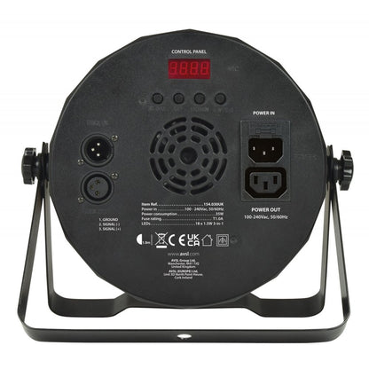 QTX PAR-100: High Power 3-in-1 LED Plastic PAR Can