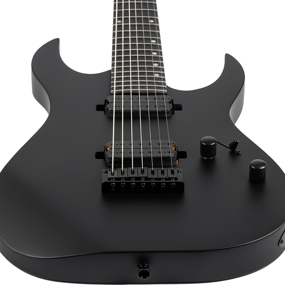 Spira S-407 MBK Electric Guitar, Matte Black